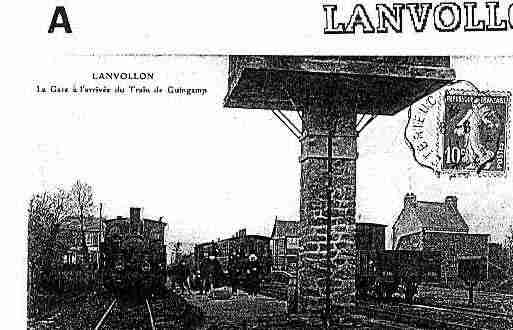 Ville de LANVOLLON Carte postale ancienne